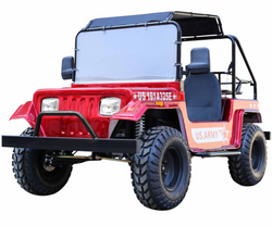Vitacci Jeep GR-9 200: Now Featuring Rear Rack and Advanced Four-Wheel Disc Brakes
