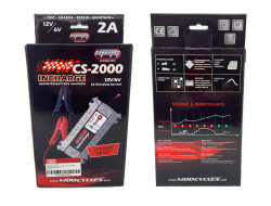 Lithium Compatible 2Ah Smart Battery Charger and Maintainer