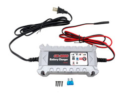 Lithium Compatible 2Ah Smart Battery Charger and Maintainer