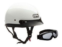 Shorty MMG Helmet - Beanie Model with DOT Approval (Free Goggles Included)