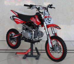 EGL Motor Premium 125Cc Dirt Bike, Single cylinder, 4-stroke, air-cooling