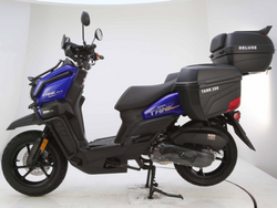 New Army-Style Tank 200 EFI Deluxe Scooter – Bigger Tires & Bluetooth