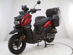 New Army-Style Tank 200 EFI Deluxe Scooter – Bigger Tires & Bluetooth
