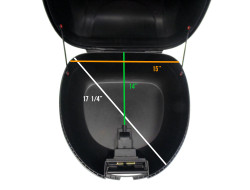 Luggage Box Premium for Scooters/Motorcycles - Large