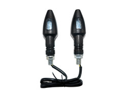 MYK Universal LED Turn Signal Black (#11220) AMBER LED