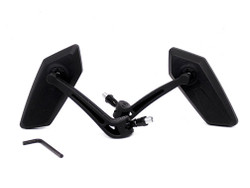 MMG Universal Mirror Set (Black) 10mm RH/RH Thread - Foldable
