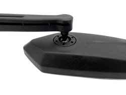 MMG (B) Universal Mirror Set, 8mm RH/RH Thread - BLACK (Foldable)