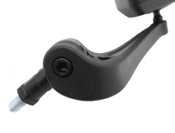 MMG (B) Universal Mirror Set, 8mm RH/RH Thread - BLACK (Foldable)
