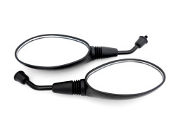 MMG *MB* Mirror Set Black 8mm RH/RH Thread - Universal Fit
