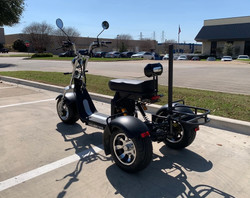 Rps Trike Cruiser Street Legal Range 50-70 Miles Battery 60 V 30A Lithium
