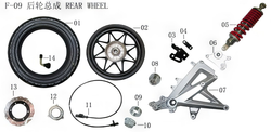 LIFAN Kpv150 M16×1.5-Zn c2C(SJ) Nut (Image #10)