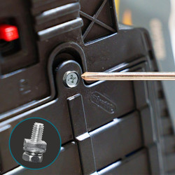 20 PCS Bolts and Nuts Kit, Motorcycle Battery Bolts and Nuts, M6x16MM Motorcycle Battery Screw and Nut, Battery Terminal Bolts and Nuts Carbon Steel