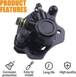 Chinese Rear Brake Caliper for ATV Coolster Taotao Kazuma Roketa Sunl Baja Kinroad 50cc 70cc 90cc 110cc 125cc 150cc 200cc Four Wheeler Trailmaster XRX 150 250 GT Tomberlin Crossfire