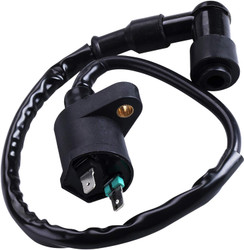Ignition Coil 5-PIN CDI Box Solenoid 4-PIN Relay Voltage Regulator Spark Plug Kit for 50cc 70cc 90cc 110cc 125cc ATV Chinese Go Kart Dirt Bike Pit Bike TaoTao Moped Scooter