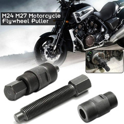 Magneto Flywheel Puller (24mm&27mm) Valchoose - Sturdy Effective Work Fits for GY6 50 125 150cc Kawasaki Yamaha Suzuki Honda KTM Scooter ATV Dirt Bike