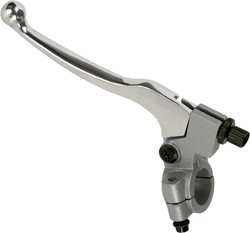 Silver Brake Clutch Handle Lever for CT100U CC100X Mini Trail Bike 98cc 3HP 196cc 200cc Extreme Mini Bike 22mm 7/8" Handler bar Parts