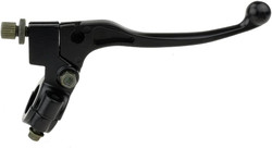 7/8" Universal Motorcycle Black Left Clutch Brake Handle Lever Perch for Honda CRF XR 80 100 CRF80 XR200 SSR 125cc Coolster Roketa Baja X-Treme Pit Dirt Motor Bike Motocross Parts