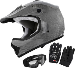 Dot Youth Kids Full Face Motocross Motorcycle Helmet Off-Road Street Mountain Bike BMX MX ATV Dirtbike Helmet