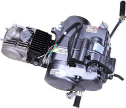 125CC 4 Stroke Engine Motor, Air Cooled Single Cylinder Motor Engine, Manual Clutch Gasoline Engine Motorcycle Pit Dirt Bike Motor Kit for Honda XR50 CRF50 CRF70 Spark Plug A7TC