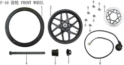 Lifan KP200 Nut M12×1.25 (Image #07)