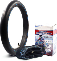 90/100-14 (3.00-14) 14" Heavy Duty Mini Dirt Bike Inner Tube - 2 mm Reinforced Thickness - TR4 Valve Stem Straight