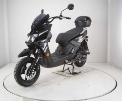 Vitacci Fighter Pro 50cc Scooter, 4-Stroke, Air-Cooled, CVT Automatic (GY6)