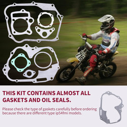 Gasket Set Compatible with Chinese Honda Engine 110cc 125cc Taotao ATV Dirt Bike Go Kart Quad 4 Wheeler Dune Buggy Coleman Coolster SSR Apollo 1P54FMI