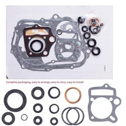 Gasket Set Compatible with Chinese Honda Engine 110cc 125cc Taotao ATV Dirt Bike Go Kart Quad 4 Wheeler Dune Buggy Coleman Coolster SSR Apollo 1P54FMI
