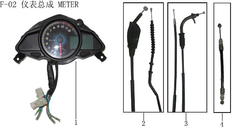 Lifan Kpr200 clutch cable(Image #02)