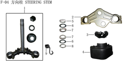 Lifan Kpr200 Ignition Switch Cover(Image #04)
