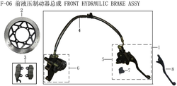 Lifan Kpr200 front brake master cylinder(Image #05)