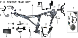 Lifan Kpr200 Lock assembly(Image #06)