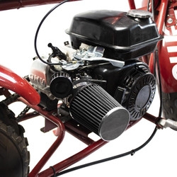 Mini bike Upgraded Air Filter Kit for Predator 212cc Coleman CT200U CT200U-EX BT200X KT196 196cc Baja Warrior MB165 MB200 Mini Bike Go Kart 224cc 420cc Honda GX160 GX200 GX390 Engine Performance Parts