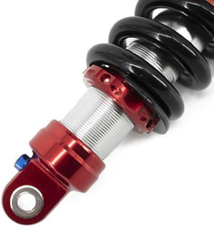 330mm ATV Rear Shock,330mm Universal Rear Shock Damper Adjustable Dam for Pit Quad Dirt Bike ATV