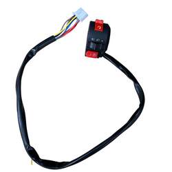 ATV Kill Headlight Start Left Handlebar Switch for 125cc 110cc ATVs (9 Wires, 2 Plugs)