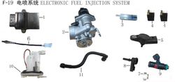 Lifan Kp Mini Throttle valve body assembly(Image #02)
