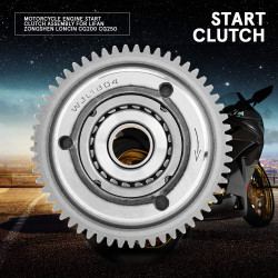 Start Clutch Assembly for Lifan Zongshen Loncin CG200 CG250 CG 200 250 Motorcycle Engine Start Clutch Assembly Replacement