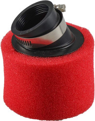 JRL Red Foam Air Filter Cleaner For 70 110 125cc ATV Mini Motocross Dirt Pit Bike