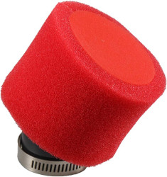 JRL Red Foam Air Filter Cleaner For 70 110 125cc ATV Mini Motocross Dirt Pit Bike