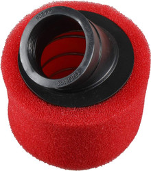 JRL Red Foam Air Filter Cleaner For 70 110 125cc ATV Mini Motocross Dirt Pit Bike