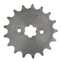 428 17T 17mm Motorcycle Front Engine Sprocket for 50cc 70cc 110cc 125cc 140cc 160cc Honda TaoTao Roketa Coolster Sunl Lifan Chinese ATV Quad Dirt Bike
