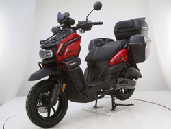 New Army-Style Tank 200 EFI Deluxe Scooter – Bigger Tires & Bluetooth - Fully Assembled and Tested
