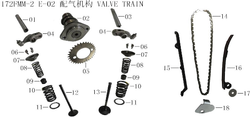 Lifan Kpx250 Rocker arm shaft II(Image #01)