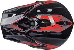 Youth & Kids Dirt Bike Helmets Motocross ATV Dirtbike BMX MX Offroad Full Face Motorcycle Helmet, DOT Approved Model 128YS (Blue Black, Youth-Large)