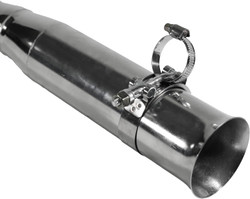 Exhaust Central Pipe for for Monster Mega Moto MMB80 MMB105, Coleman RB100 105cc, Motovox MBX10 Baja DB30 97cc, For Orxyearth Dirt Kids Mini Bike Lifan 79cc/105cc Engine