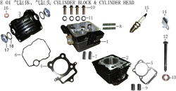 Lifan X-Pect Engine Cylinder Block Combination(Image #02)