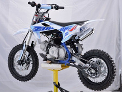 DongFang Moto RF ZOOME SE-110 Dirt Bike Semi-Automatic, 4-Stroke Engine, Disc Brakes, Rear Wheel Drive