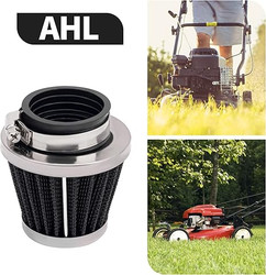 AHL Red 42mm Universal Air Filter for Pod | Fits 50cc-250cc Motorcycles, Scooters, ATVs, and Dirt Bikes