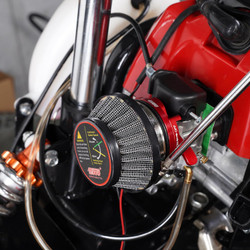44mm Universal Motorcycle Air Filter for 2-Stroke Dirt Bike, GY6 Engines, Mini Motor, ATV, Scooter, Go Kart & Moped