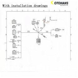 Complete Electrics Wiring Harness Kit for 50cc-125cc ATVs, Dirt Bikes, Pit Bikes, Go Karts – OTOHANS Automotive